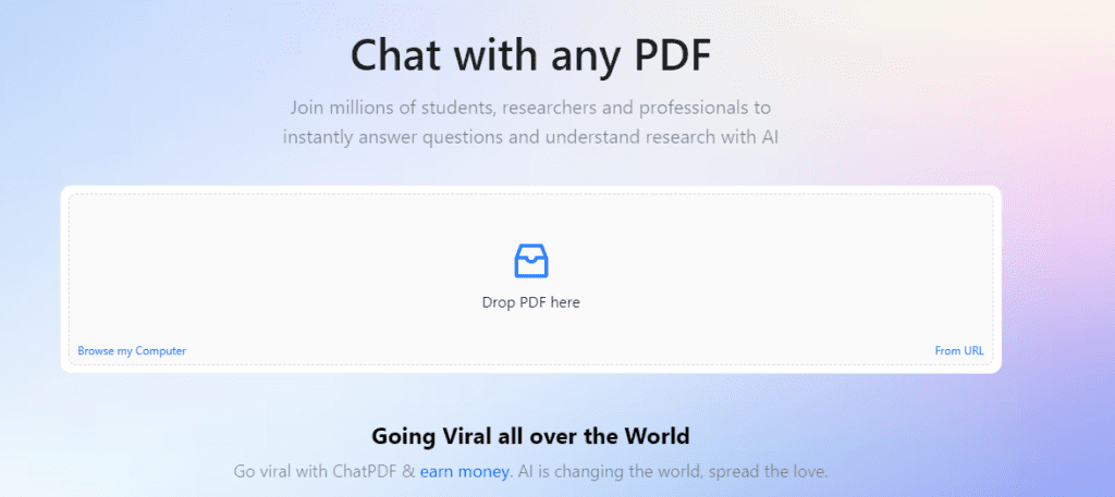 ChatPDF: Chat with PDF