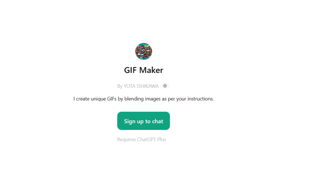 GIF Maker ChatGPT Plugin