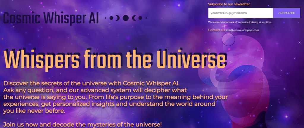 Cosmic Whisper AI