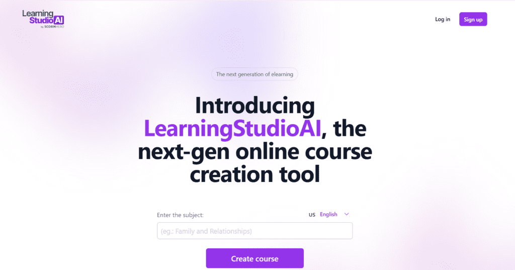 Learning Studio AI