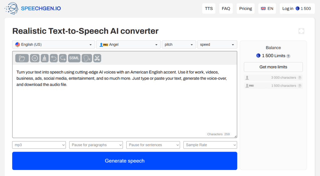 SpeechGen