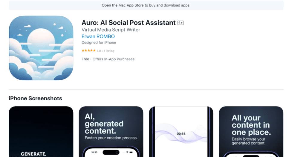 Auro IOS App
