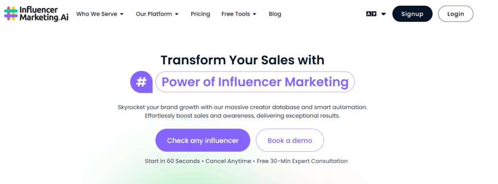 InfluencerMarketing.ai