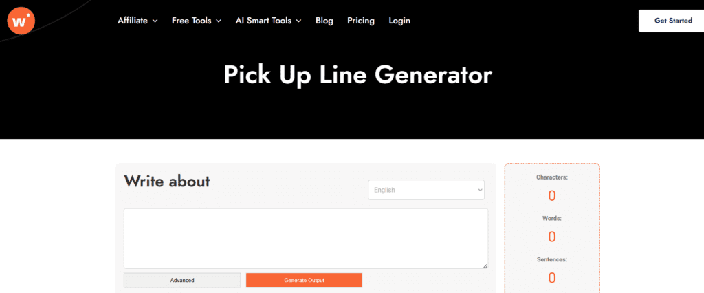 Writecream AI Creamy Pickup Lines