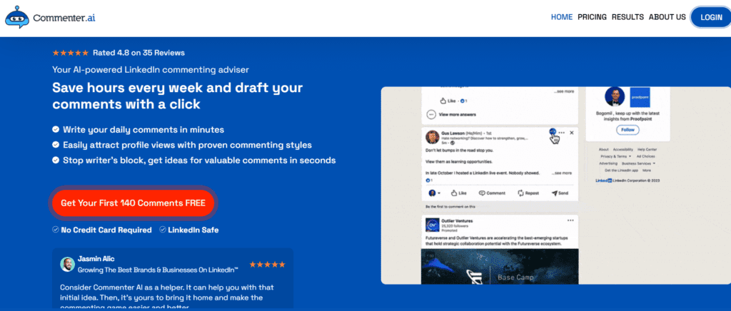 AI LinkedIn Comments Generator