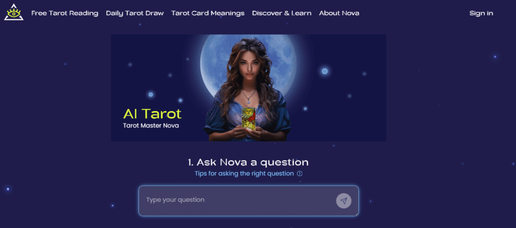 free tarot reading AI
